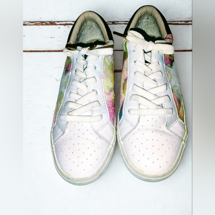 Vintage Havana “Tye Dyed Women’s Pink & Yellow Sneakers Size 9